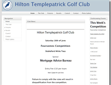 Tablet Screenshot of hiltontemplepatrickgolfclub.co.uk